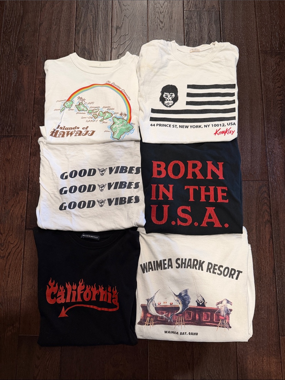 Brandy Melville T Shirt Bundle